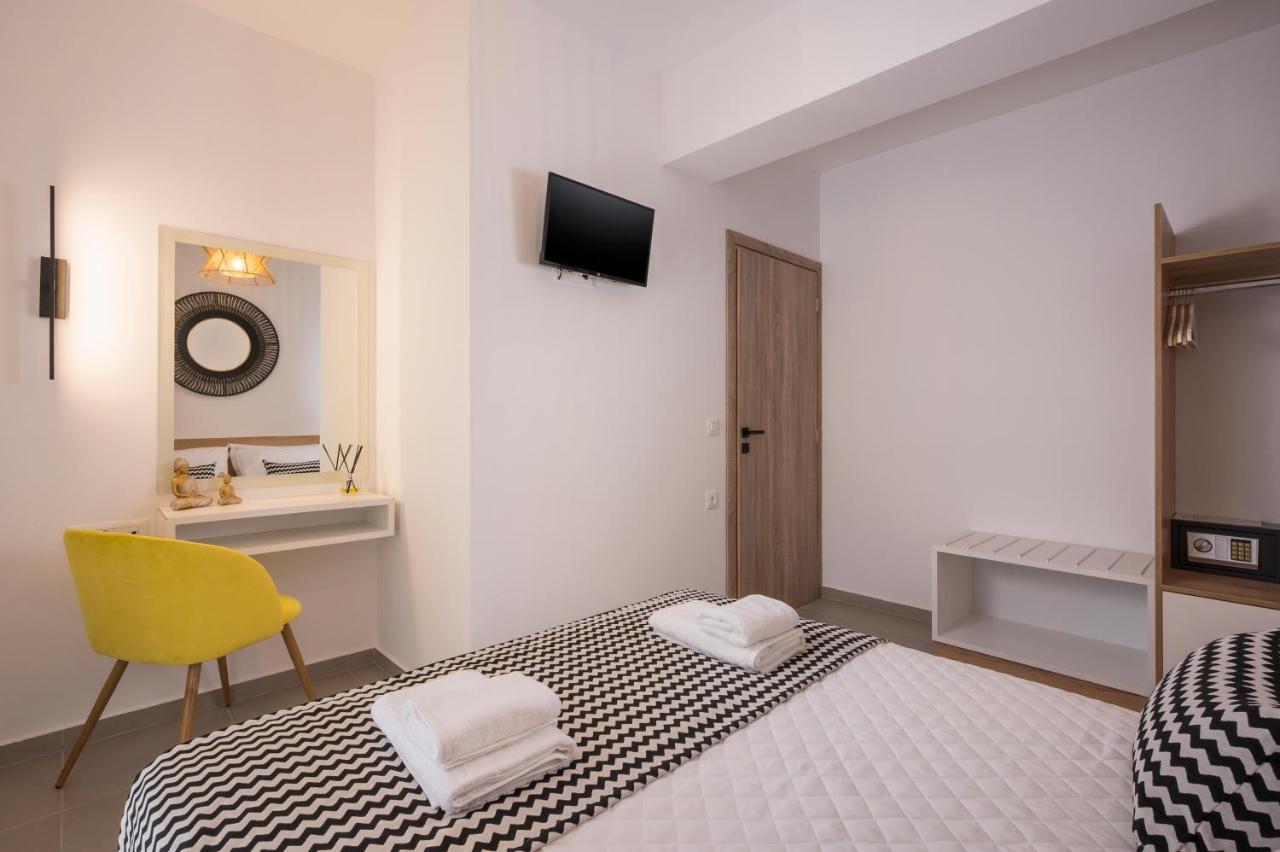 Indigo Blue Seaside Deluxe Apartments Киссамос Экстерьер фото
