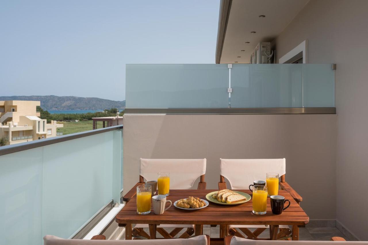 Indigo Blue Seaside Deluxe Apartments Киссамос Экстерьер фото